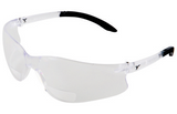Safety Glasses (Bifocal Clear Lens) with Anti-UVA & UVB and ScratchCoat® Protection