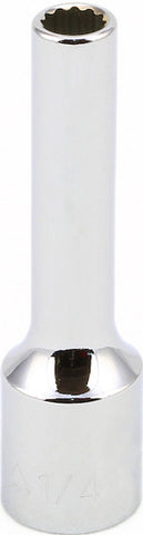 3/8" Drive SAE 12 Point Deep Sockets