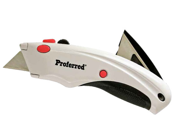 Proferred T54005 Folding Utility Knife With Belt Clip