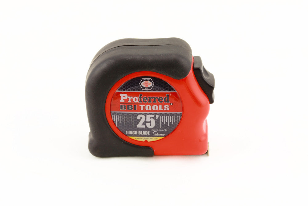 Proferred Tools 25' Professional grade Tape Measure for under $6.50, thousands in stock!
