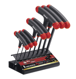 T-Handle Hex Key Set - 8 Piece (SAE & Metric)