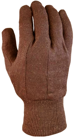 Brown Jersey Glove (10 pk)
