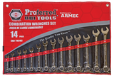 Combination Wrench Set - Metric 14 pc.
