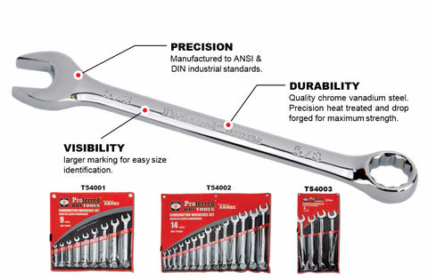 Combination Wrench Set - SAE